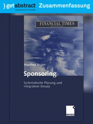 cover image of Sponsoring (Zusammenfassung)